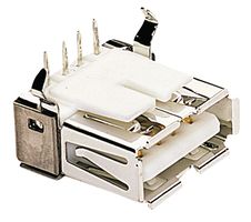 MILL-MAX 896-43-004-90-000000 连接器, USB, 母 A型 通孔安装