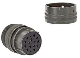 AMPHENOL INDUSTRIAL PT06A-20-16S CIRCULAR CONNECTOR PLUG SIZE 20, 16POS,