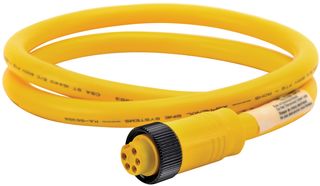 AMPHENOL SINE/TUCHEL MN54AC01E25 电缆组件, 母, 单端, 5路, 16AWG, 25英尺