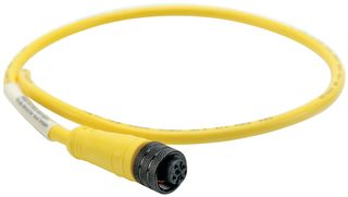 AMPHENOL SINE/TUCHEL MC34AC05M030 电缆组件, 母, M12, 3路, 22AWG, 3M