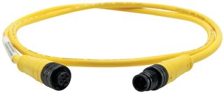 AMPHENOL SINE/TUCHEL MC37A4AC05M020 电缆组件, 公-母, M12, 3路, 22AWG, 2M