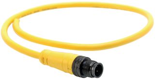 AMPHENOL SINE/TUCHEL MC57AC05M020 电缆组件, 公, M12, 5路, 22AWG, 2M