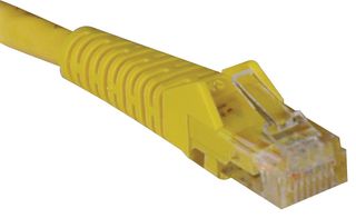 EATON TRIPP LITE N201-001-YW 22032000,网络电缆, RJ45, CAT6, 1英尺, 黄色