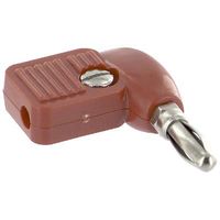 ABBATRON HH SMITH 255-102 BANANA PLUG, 10A, STUD, RED