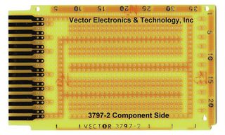 VECTOR ELECTRONICS 3797-2 原型开发板, PlugBord?, 2.73 x 4.5''