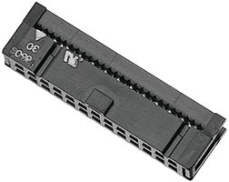 OMRON ELECTRONIC COMPONENTS XG4M-2030 线至板连接器, 母, 20路, 2.54MM