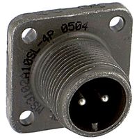 AMPHENOL INDUSTRIAL MS3102A10SL-4P. CIRCULAR CONNECTOR RECEPTACLE, SIZE 10SL