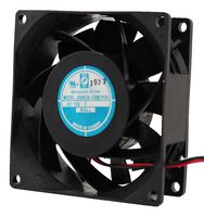 ORION FANS OD8038-12HBIP69K 轴流风扇, DC, 滚珠轴承, 71CFM, 0.6A, 12V
