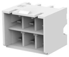 AMP - TE CONNECTIVITY 1376387-1 连接器, 针座, 6路, 5MM, PCB
