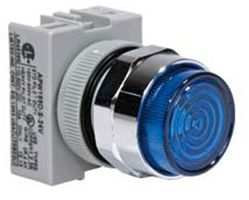 IDEC APW199DG24V PANEL MOUNT INDICATOR, LED, 22MM, GREEN, 24V