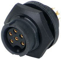 SWITCHCRAFT/CONXALL EN3P3FX. 圆形连接器, 母, 3芯, 面板安装