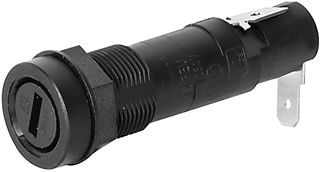 SCHURTER 0031.1699 FUSE HOLDER, 6.3 X 32MM, PANEL MOUNT