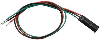 BIVAR PM5R3-BCW12.0 发光二极管指示灯, 面板安装, 5MM, 红/绿