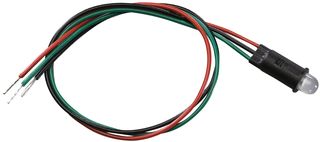 BIVAR PM53-BCW12.0 发光二极管指示灯, 面板安装, 5MM, 红/绿