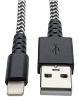 EATON TRIPP LITE M100-006-HD 电缆, USB 电缆, 2.0 USB A-LIGHTNING公, 6英尺