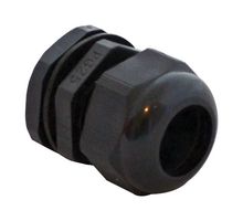 BUD INDUSTRIES IPG-22225 电缆压盖, 尼龙, 19MM, 黑色