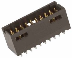 TE CONNECTIVITY - AMP 5-103168-8 线至板连接器, 针座, 20路, 2.54MM