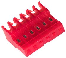 AMP - TE CONNECTIVITY 3-640620-6 300008004,线至板连接器, 母, 6 路