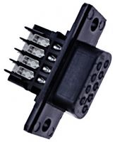 AMP - TE CONNECTIVITY 745201-9 连接器, 标准D-SUB, 9路, 母