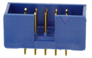 AMPHENOL COMMUNICATIONS SOLUTIONS 66506-066LF WIRE-BOARD CONNECTOR, HEADER, 10 POSITIO