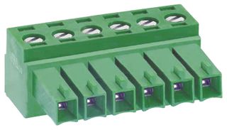 MULTICOMP PRO MCTC-42A03 接线端子块, 插入式, 3路, 26-16AWG, 3.5MM