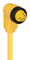 LUMBERG AUTOMATION RKW50-877/4M SENSOR CORD, 7/8" RCPT-FREE END, 13.1