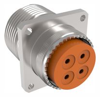 AMPHENOL AEROSPACE TVM00DS-23L-22P CIRCULAR CONN, RCPT, 4POS, WALL MOUNT