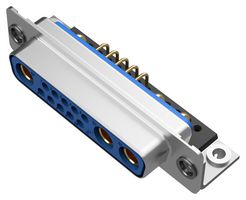 POSITRONIC CBD13W3F55R7N0X/AA 组合 D-SUB, 直角型 RCPT, DB-13W3, 面板, TH
