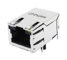PULSE ELECTRONICS JXD7-0V07NL RJ45 JACK W/ LED, R/A, 100BASE-TX, 8P8C