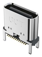 GCT USB4160-03-0230-C 连接器, USB, 3.2 类型 C, 母, 24路