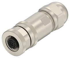 TE CONNECTIVITY 2358992-4 传感器 连接器, M12, 母, 8路, 电缆/t/t/t/t/t/t/t/t/t/t/t/t/t/t/t/t/t