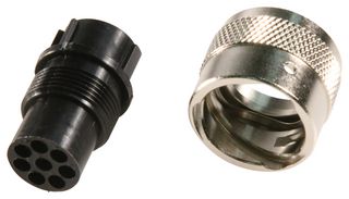 ITT CANNON 192922-1260.. CIRCULAR CONNECTOR PLUG, SIZE 12, 8 POSI