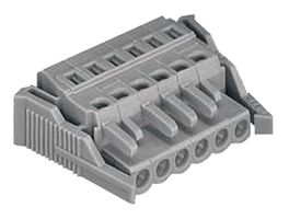 WAGO 231-104/037-000. TERMINAL BLOCK PLUGGABLE, 4 POSITION, 28