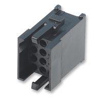 ITT CANNON 192990-0370 PLUG HOUSING, 4POS, NYLON, BLACK