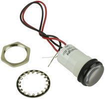 DIALIGHT 557-1505-203F 发光二极管指示灯, 面板安装, 红色, 24V