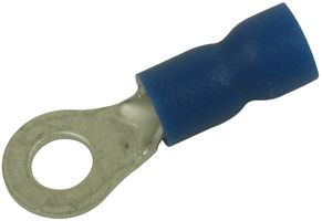 MULTICOMP PRO MC29572 TERMINAL, RING TONGUE, #8, CRIMP, BLUE