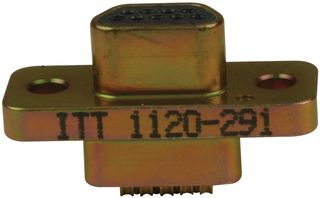 ITT CANNON MDM-15PSL MICRO D SUB CONN, PLUG, 15POS, PANEL
