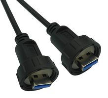 STEWART CONNECTOR 67U3AA-006-K 电缆, USB 3.0 A 公-A 公, 1.83M