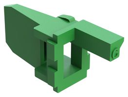 AMPHENOL SINE/TUCHEL AW4P-C P-WEDGELOCK, 4POS, THERMOPLASTIC, GREEN