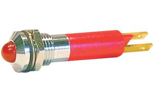 WAMCO WL-19040453 发光二极管指示灯, 8MM, 28V, 红色