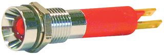 WAMCO WL-19091352 发光二极管指示灯, 8MM, 24V, 黄色