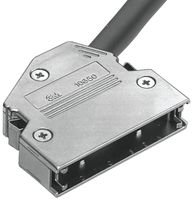 3M 10336-C500-00 连接器后盖, 锌合金, 60°