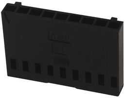 AMP - TE CONNECTIVITY 102241-7. 线至板连接器, 母, 9路, 2.54MM