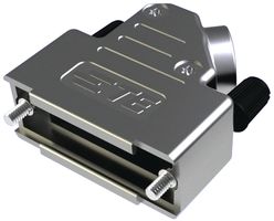 AMP - TE CONNECTIVITY 3-2198618-7 连接器后盖, D-SUB, 屏蔽 DC ABS