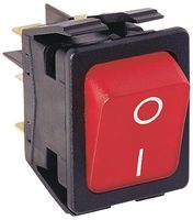 ARCOLECTRIC / BULGIN LIMITED C6050ALBB-1197W SWITCH, ROCKER, DPST, 20A, 277VAC, BLACK