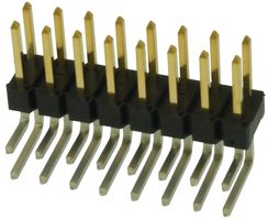 AMPHENOL COMMUNICATIONS SOLUTIONS 68021-116HLF 板至板连接器, 针座, 16路, 2排