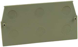 WEIDMULLER 1068300000. END PLATE, W SERIES MODULAR TERMINAL