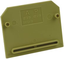 WEIDMULLER 0460560000 END PLATE, 1.5MMW, SAK SERIES