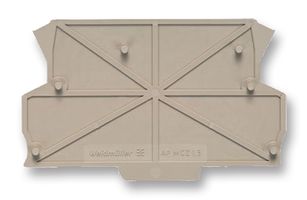 WEIDMULLER 8389030000.. END PLATE, TERMINAL BLOCK