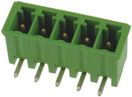 BUCHANAN - TE CONNECTIVITY 284513-5 接线端子块, 针座, 3.81MM, 5路